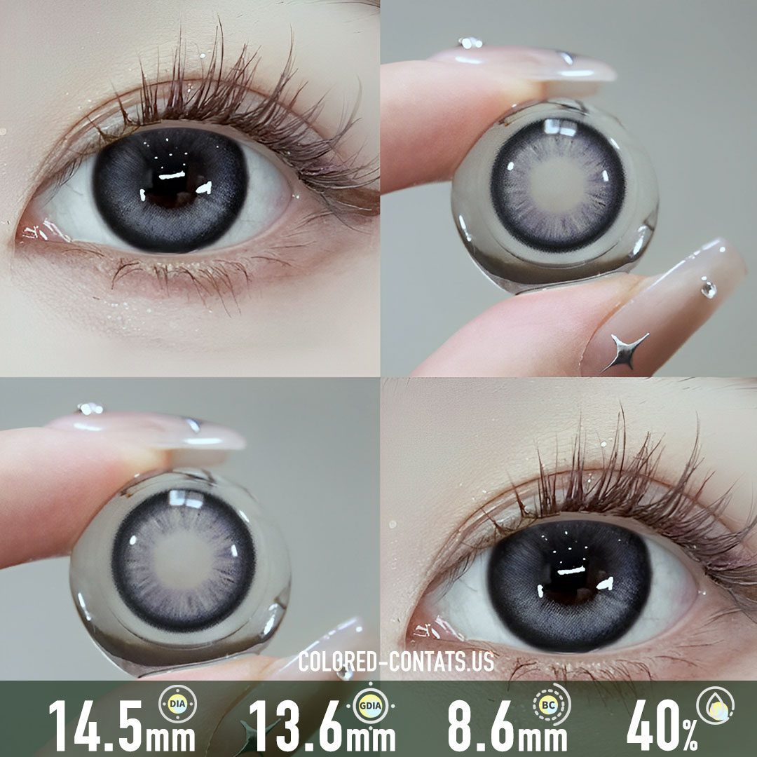 Graceful Secret Purple Contact Lenses - image 1