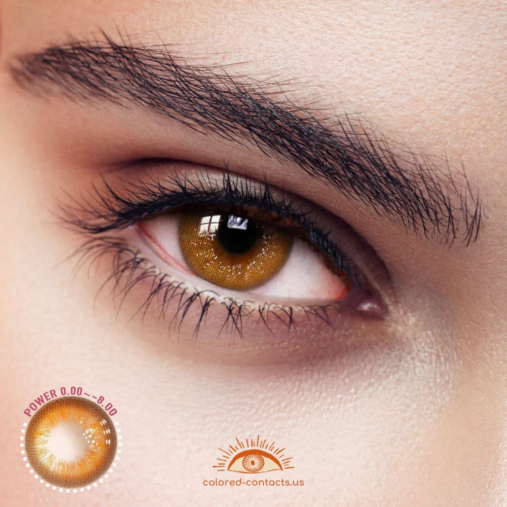 Halo Brown Colored Contacts - image 1