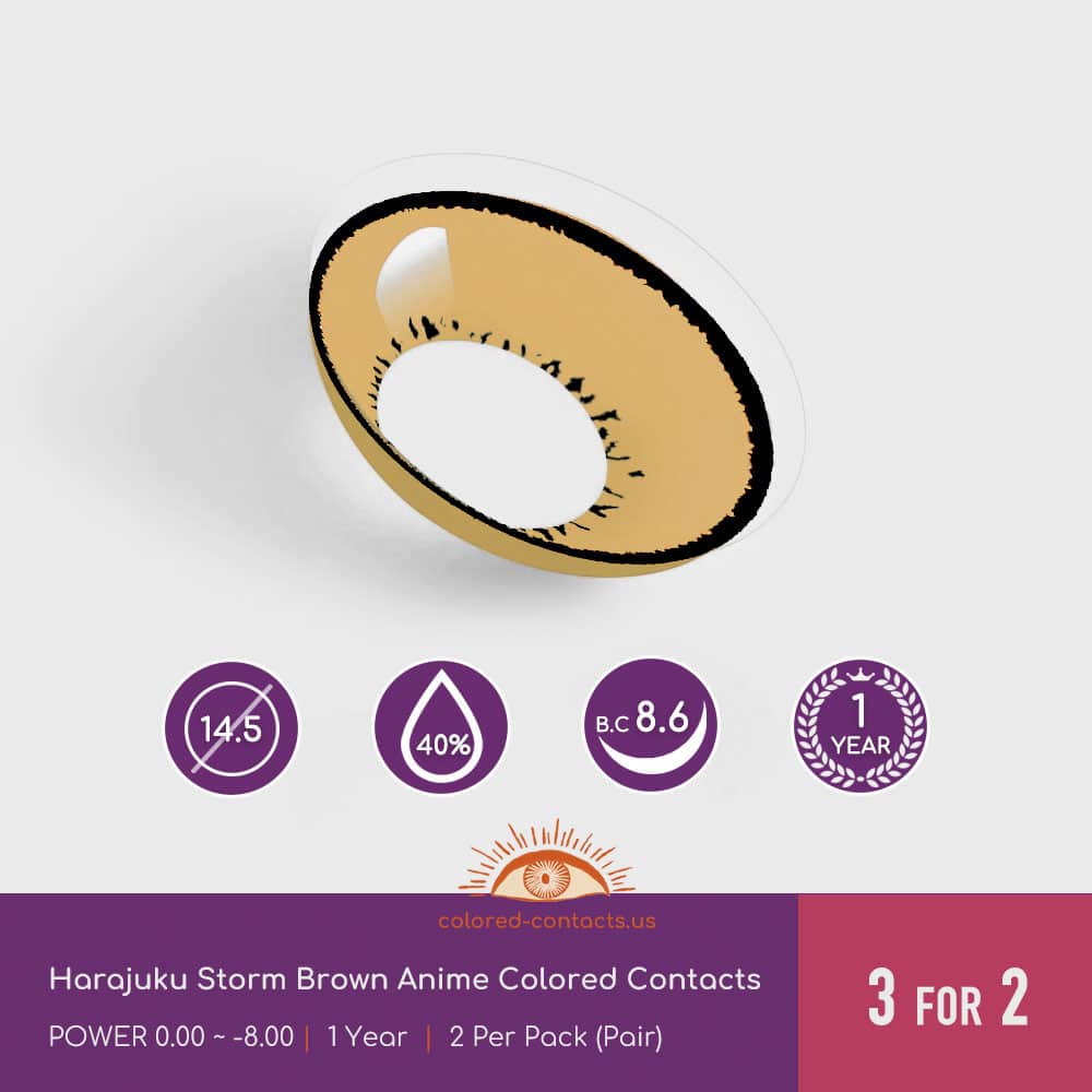 Asahi Naruhaya Cosplay Contacts - thumbnail 3