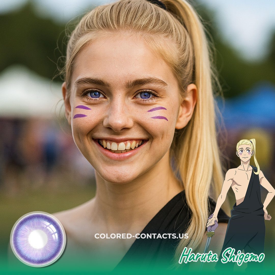 Haruta Shigemo Cosplay Contact Lenses - image 1