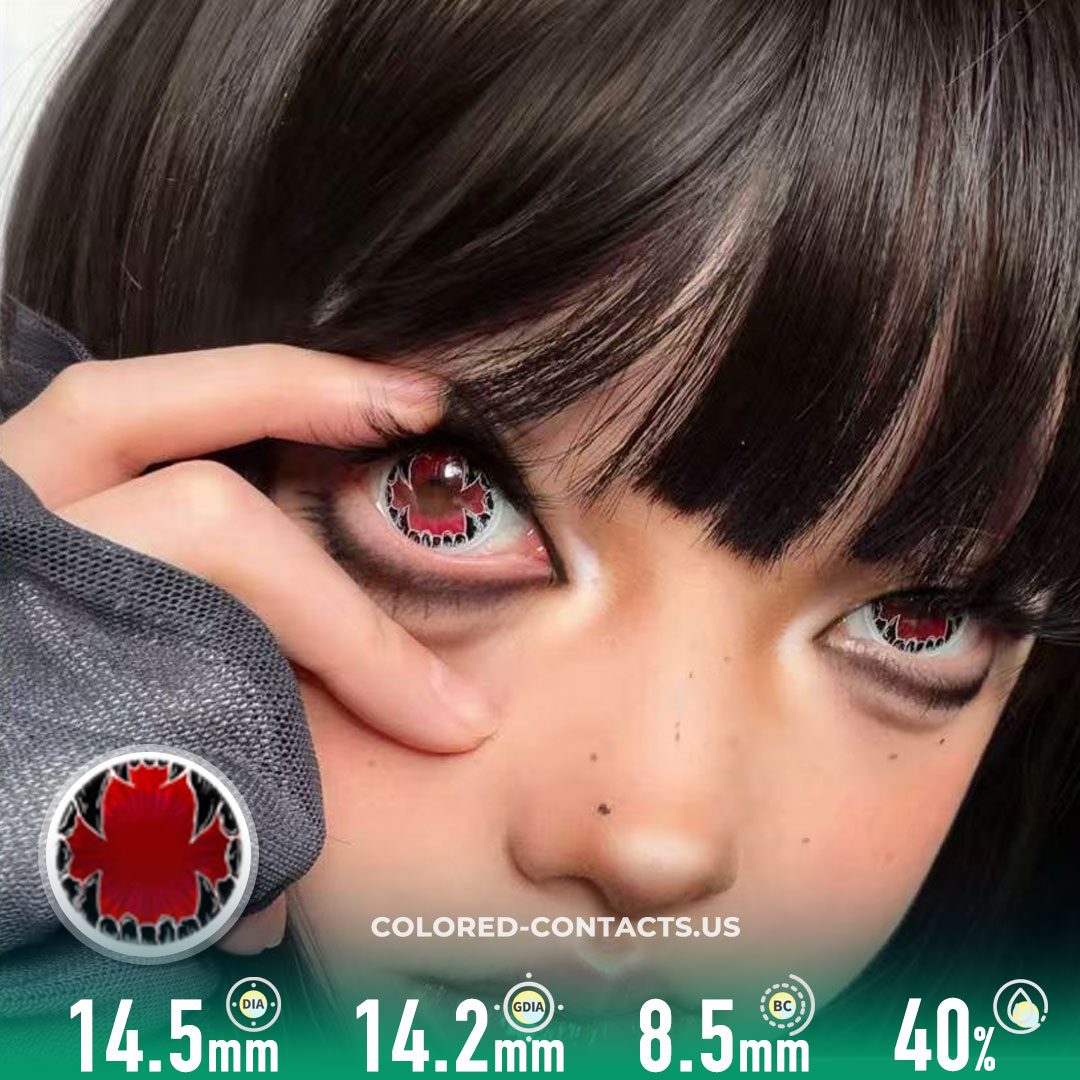 Hellhound Red Crazy Lenses | 4-Lens Pack - image 1
