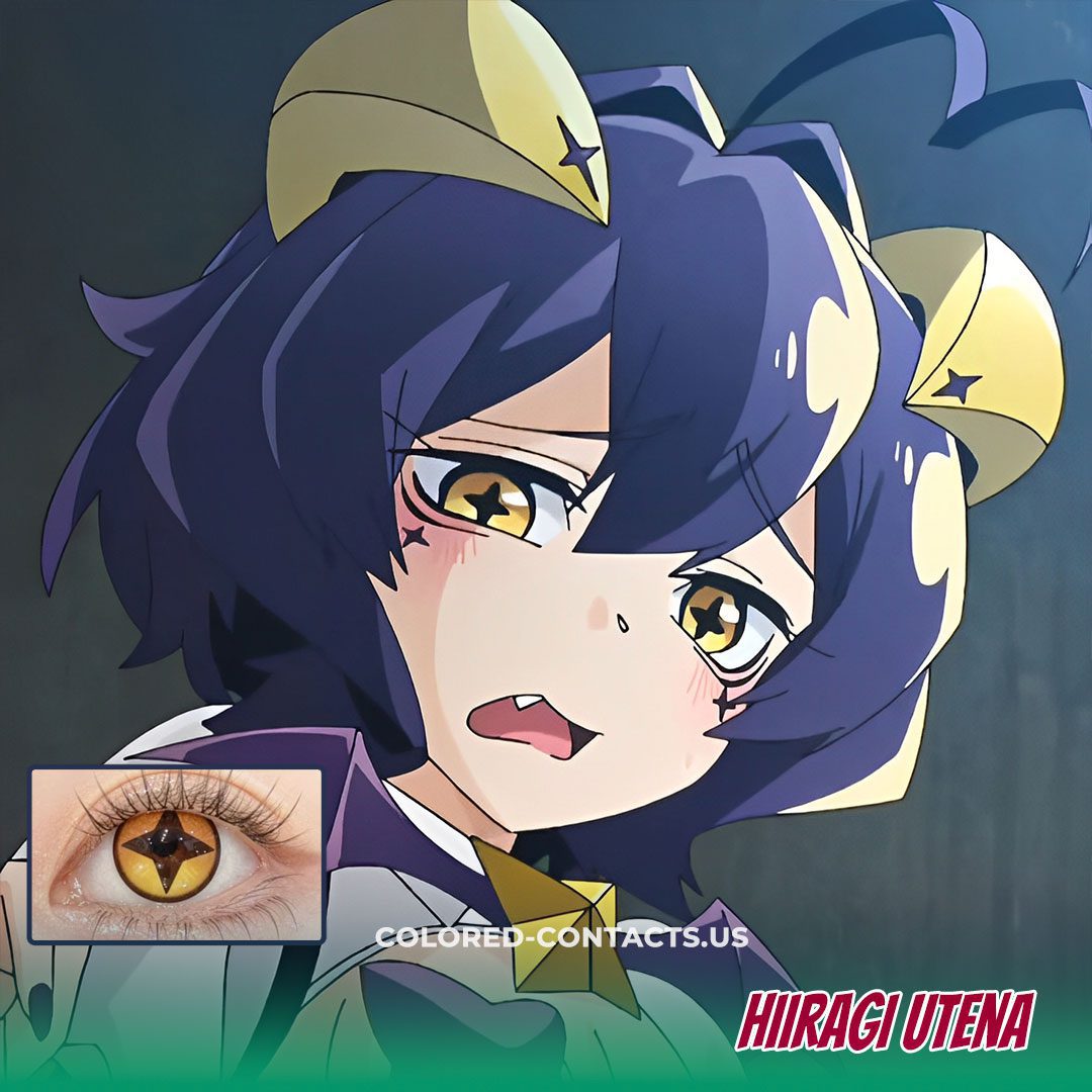 Hiiragi Utena Cosplay Contact Lenses - image 1