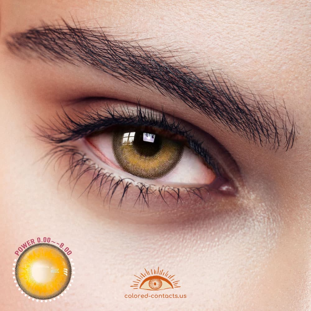 Himalaya Brown Colored Contacts - image 1