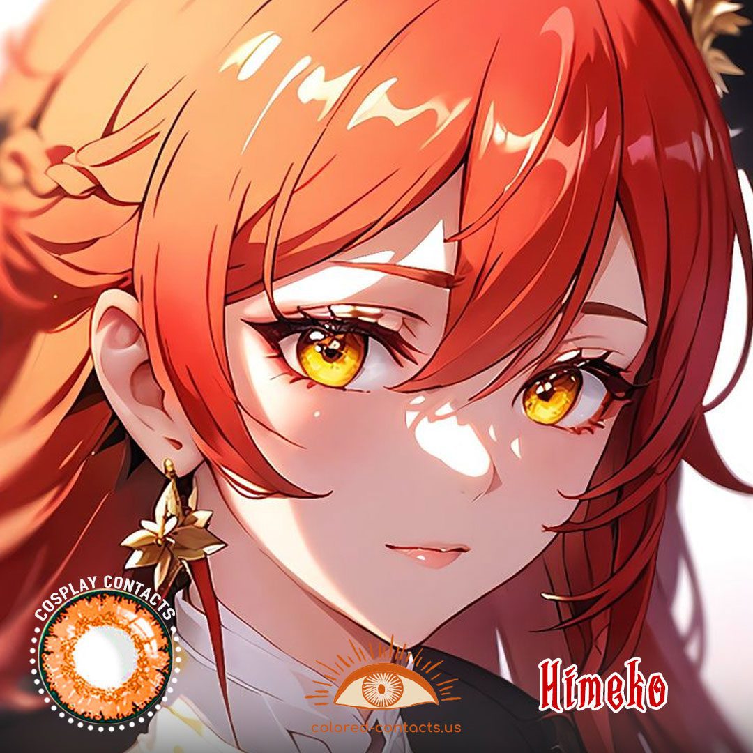 HONKAI : Himeko Cosplay Contacts - image 1