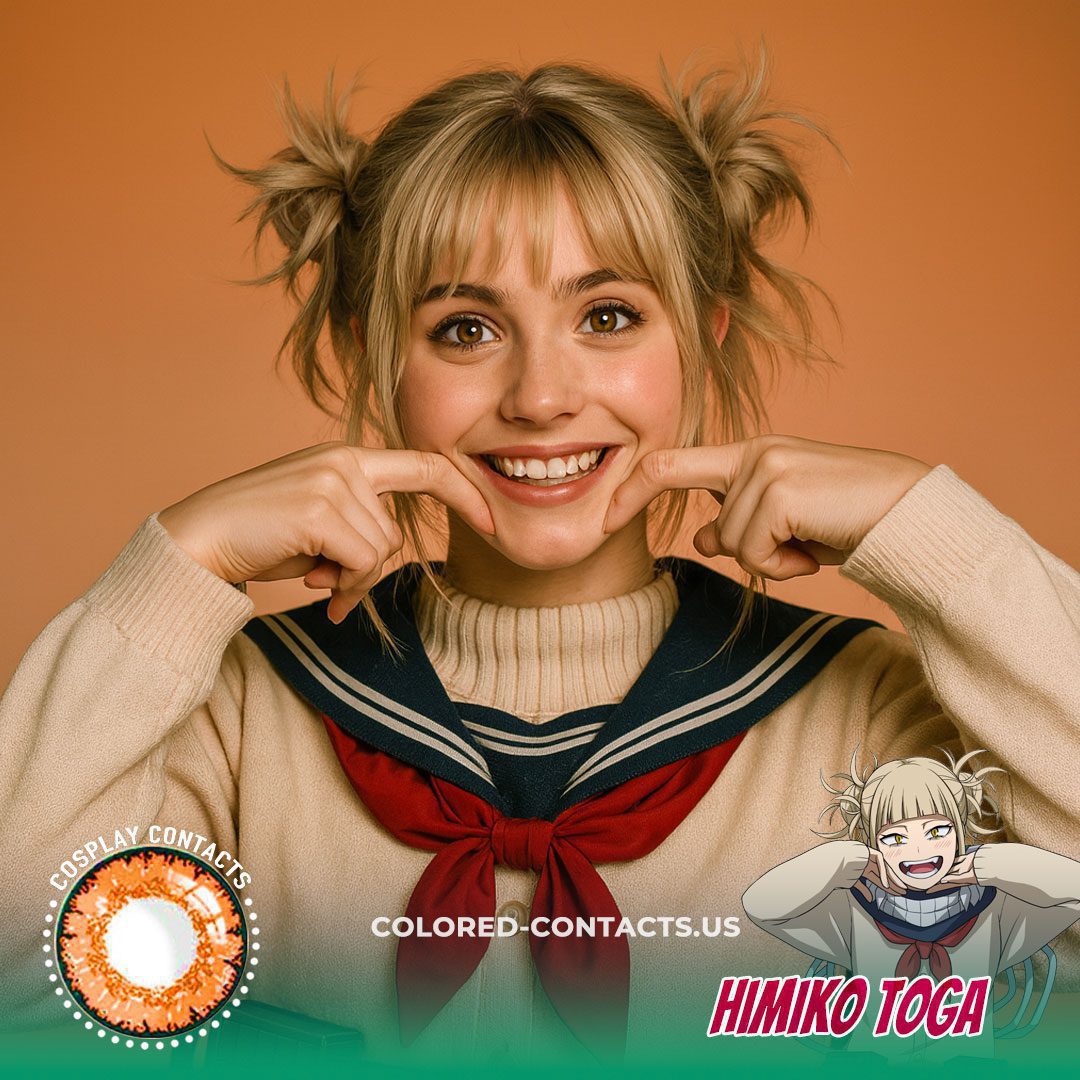 Himiko Toga Cosplay Contact Lenses - image 1
