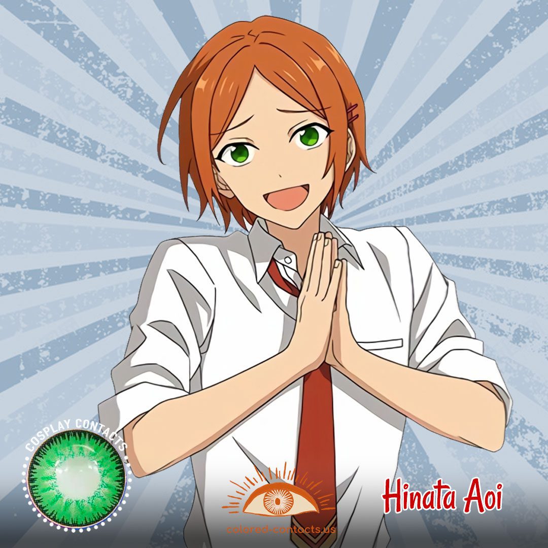 Hinata Aoi Cosplay Contact Lenses - image 1
