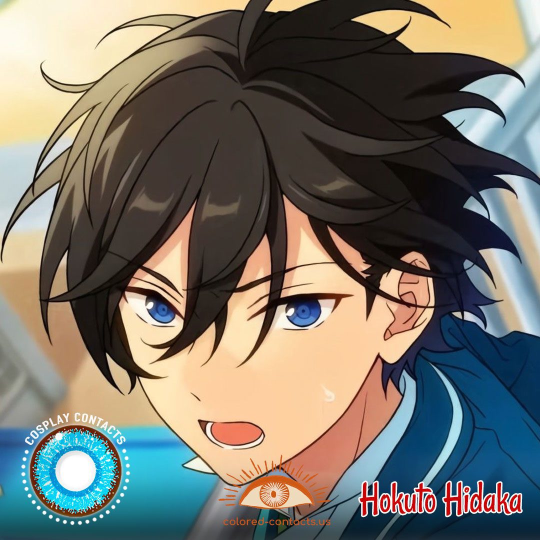 Hokuto Hidaka Cosplay Contact Lenses - image 1
