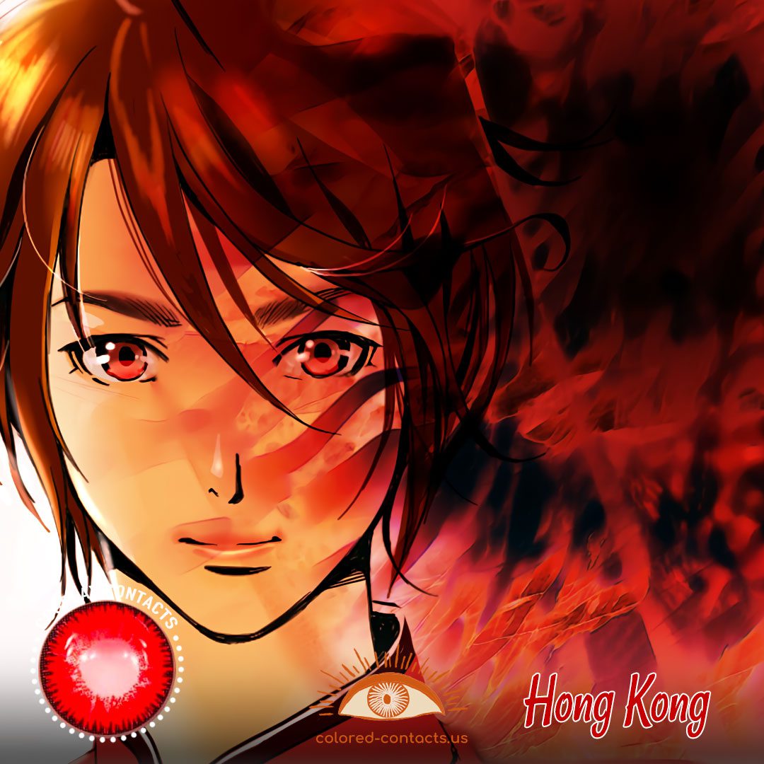 Hetalia: Axis Powers - Hong Kong Cosplay Contact Lenses - image 1