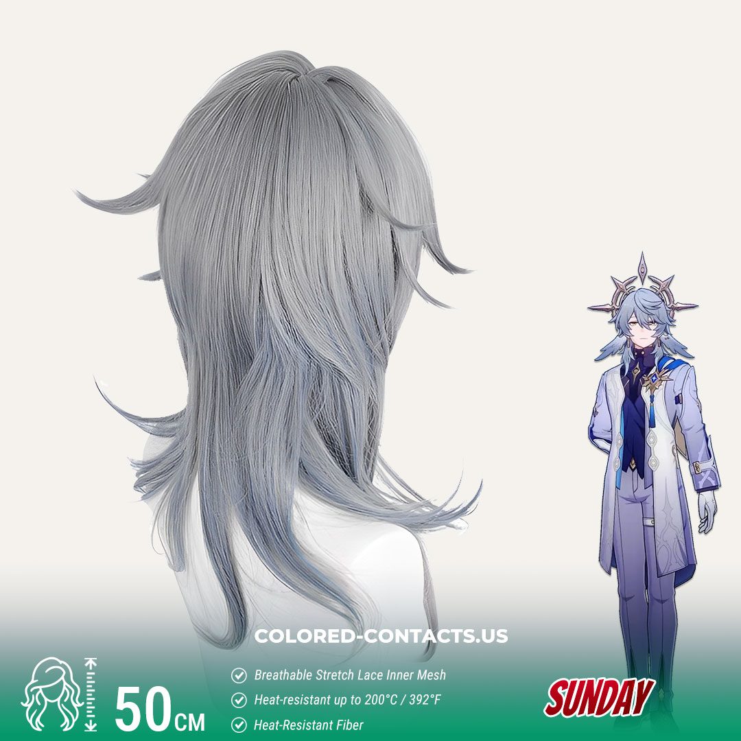 Honkai: Star Rail Sunday Cosplay Wig - thumbnail 2