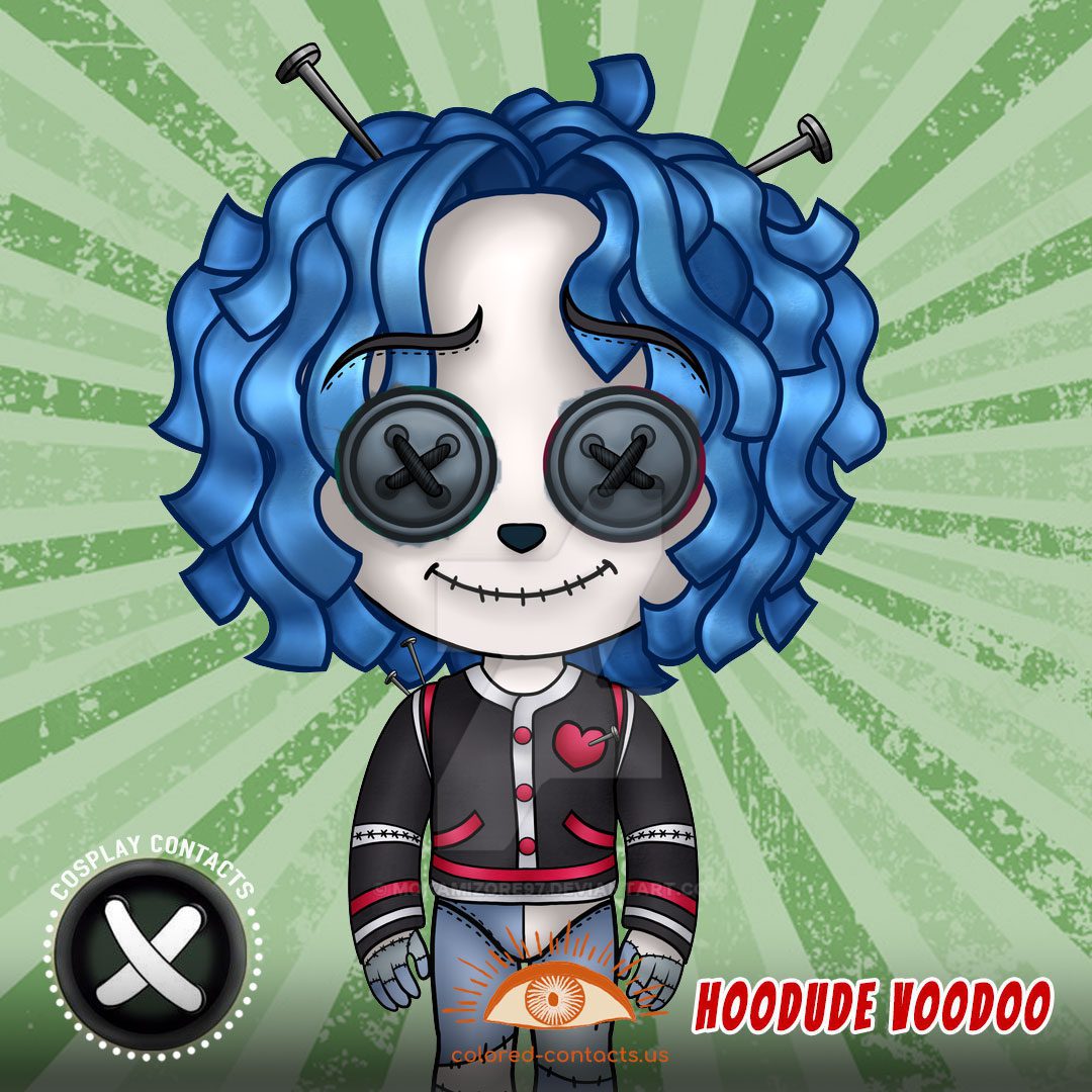 Monster High : Hoodude Voodoo Cosplay Contact Lenses - image 1