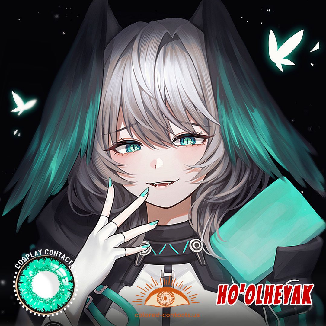 Arknights : Ho'olheyak Cosplay Contact Lenses - image 1