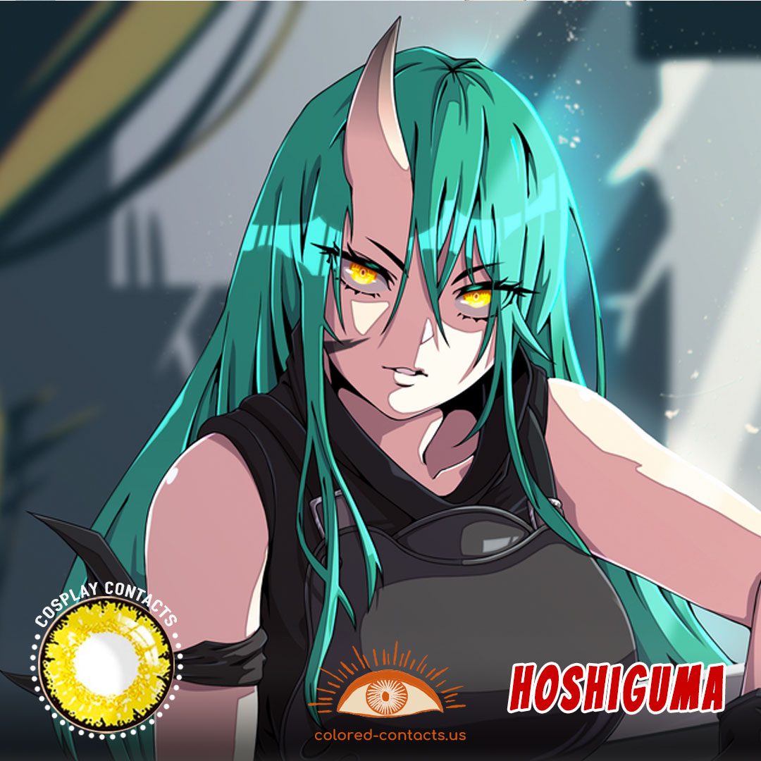 Arknights : Hoshiguma Cosplay Contact Lenses - image 1