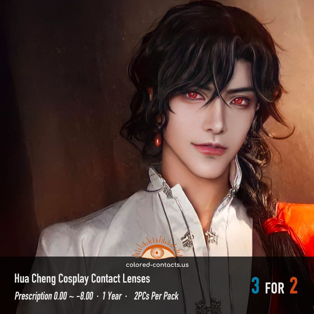 Hua Cheng Cosplay Contact Lenses - thumbnail 3