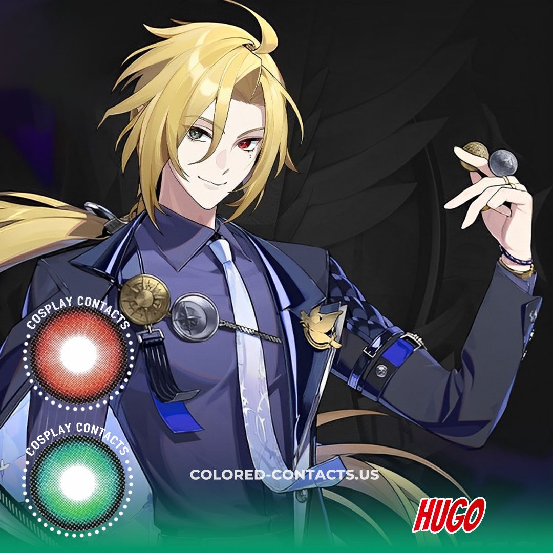 ZZZ Hugo Cosplay Contact Lenses - Heterochromatic - image 1