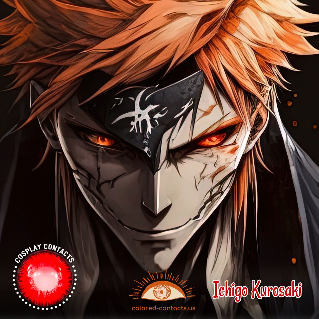 Ichigo Kurosaki Cosplay Contacts - image 1