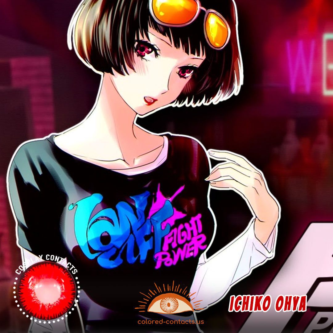 Persona 5 : Ichiko Ohya Cosplay Contact Lenses - image 1