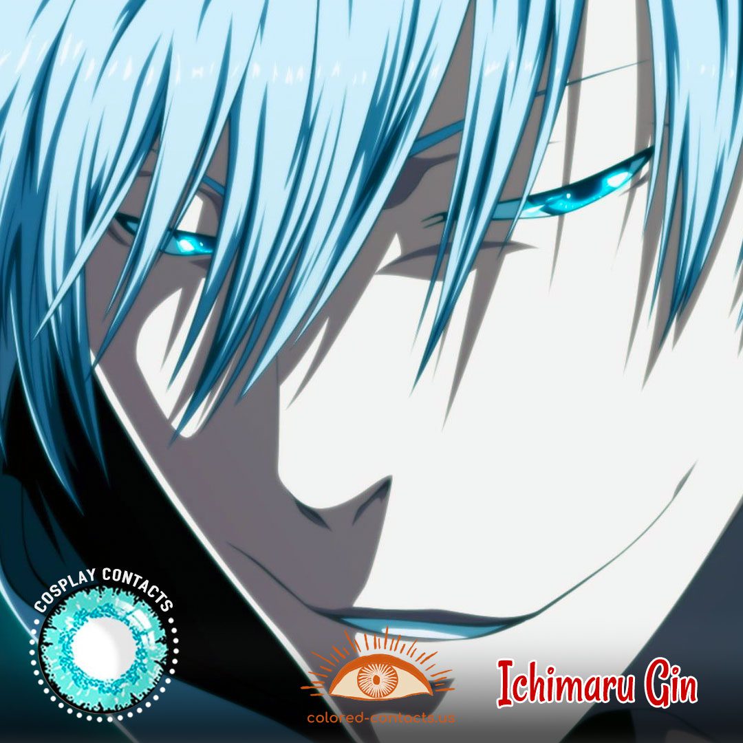Ichimaru Gin Cosplay Contacts - image 1
