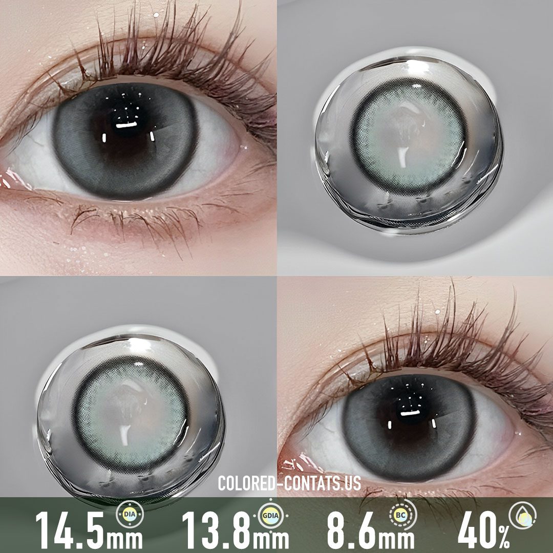 Icy Ocean Blue Contact Lenses - image 1