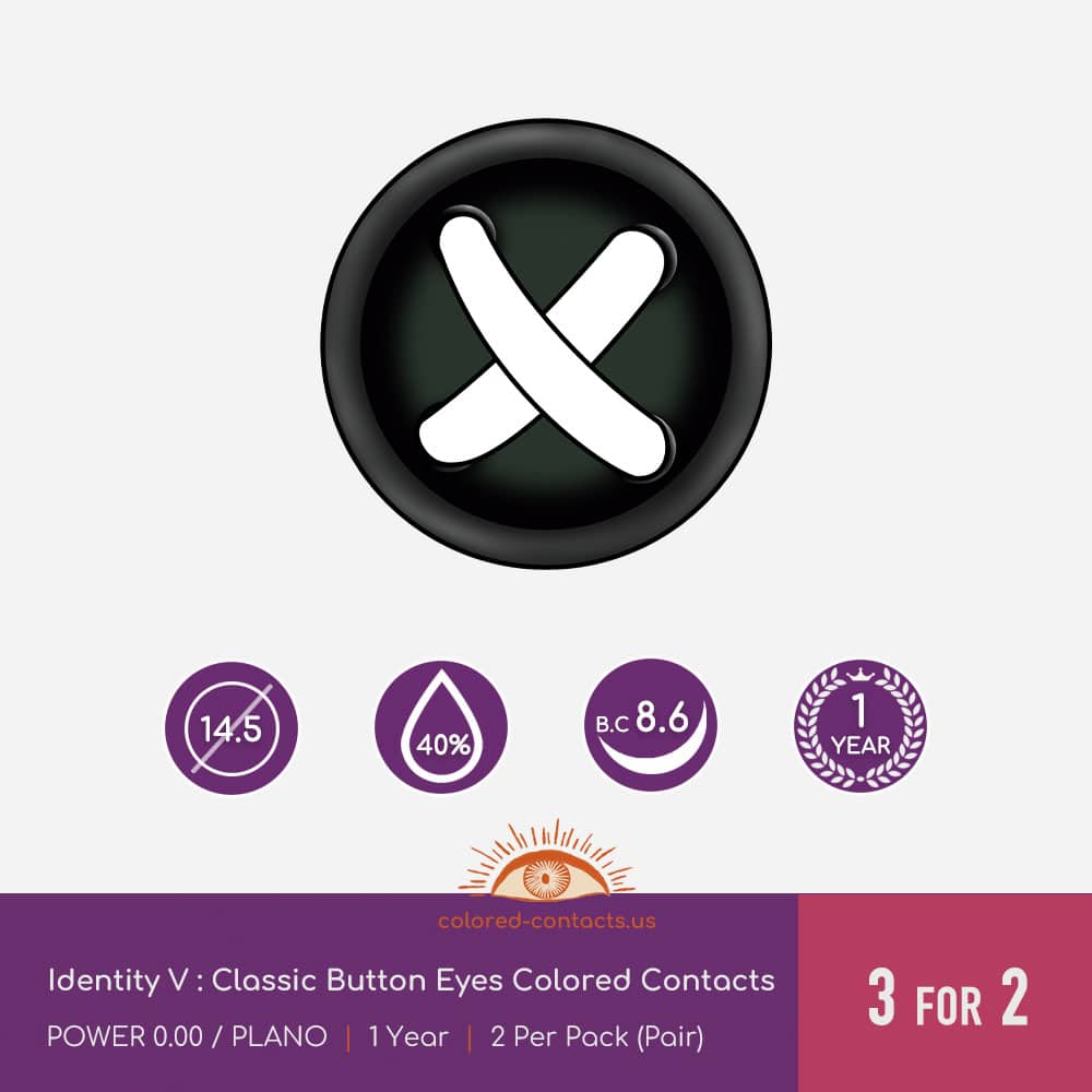 Classic Button Eyes Colored Contacts - thumbnail 3
