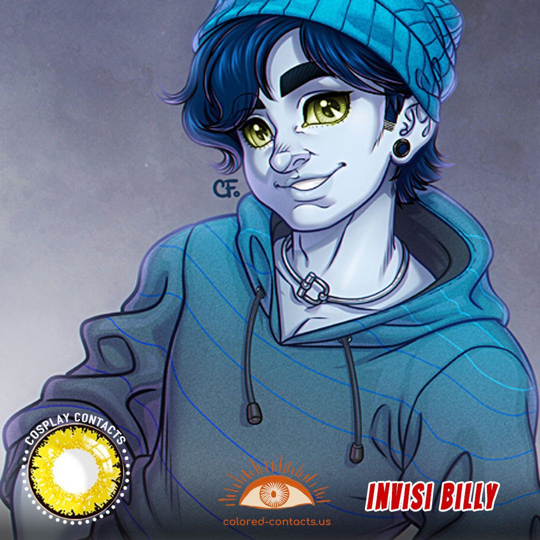 Monster High : Invisi Billy Cosplay Contact Lenses - image 1