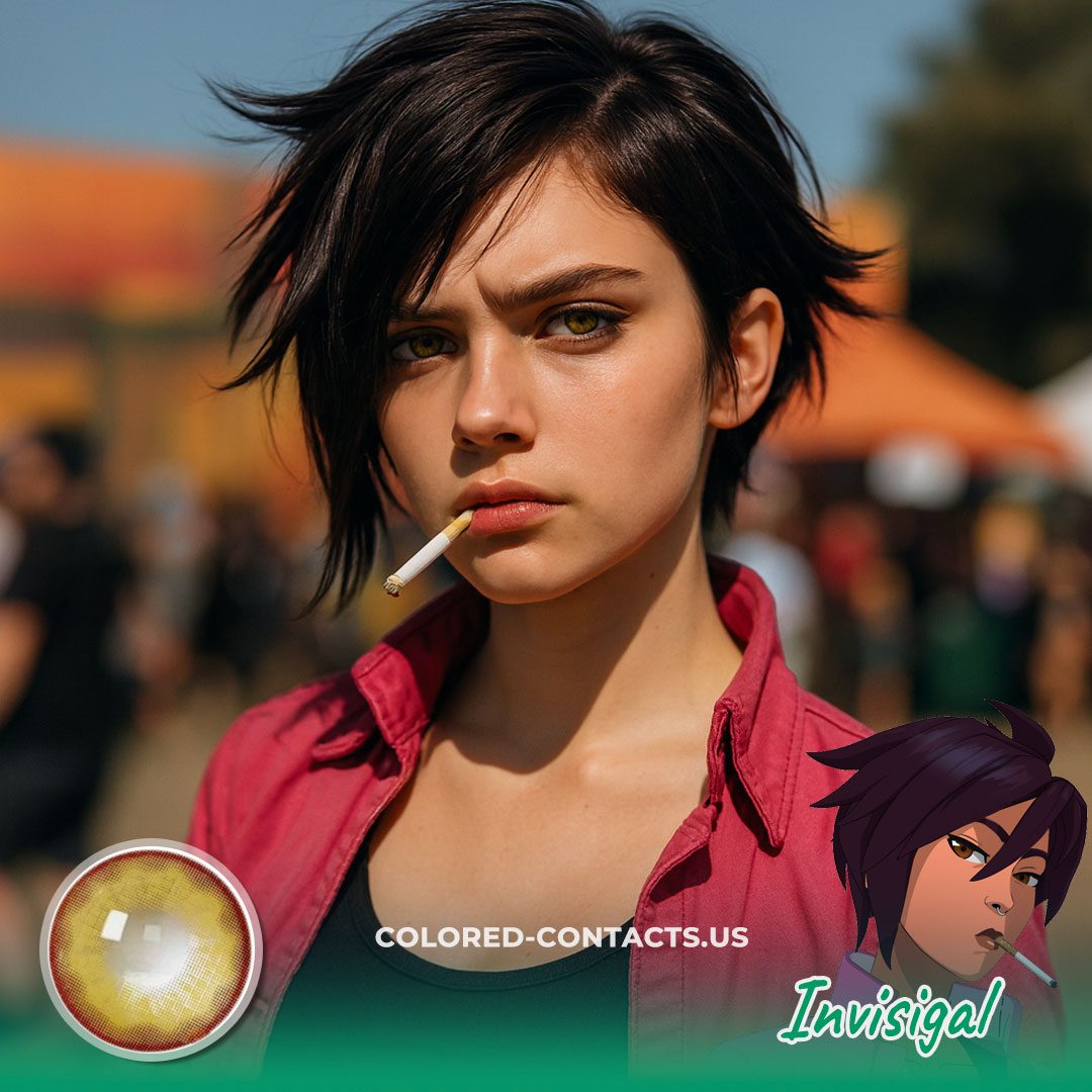 Invisigal Cosplay Contact Lenses - image 1