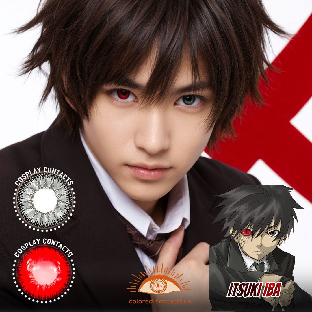 Itsuki Iba Cosplay Heterochromia Contact Lenses - image 1