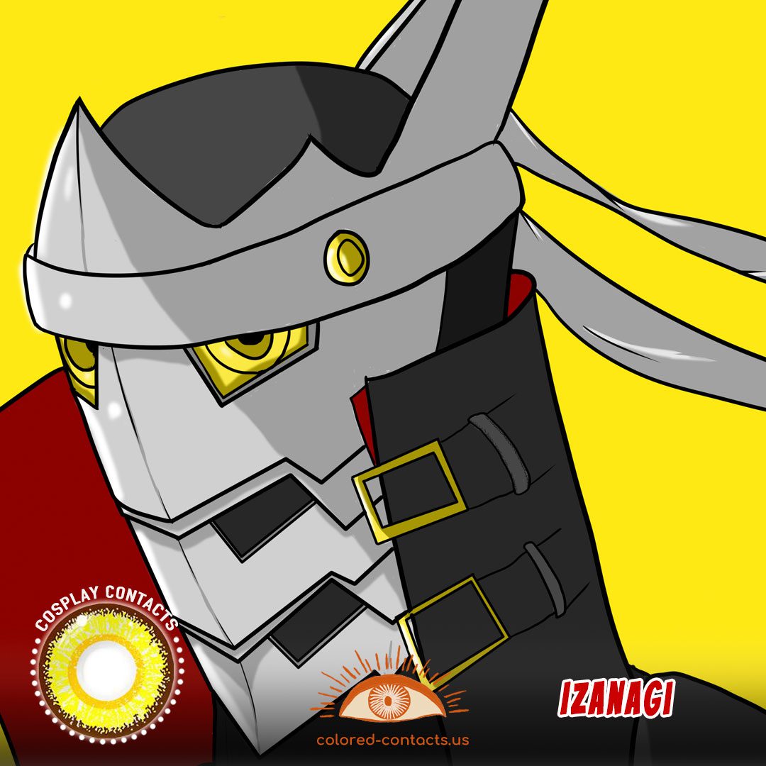 Persona 4 : Izanagi Cosplay Contact Lenses - image 1