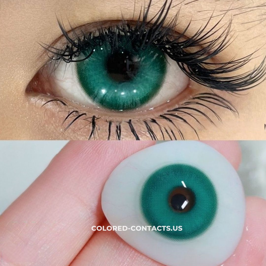 Jade Plum Green Contacts | 4-Lens Pack - thumbnail 2
