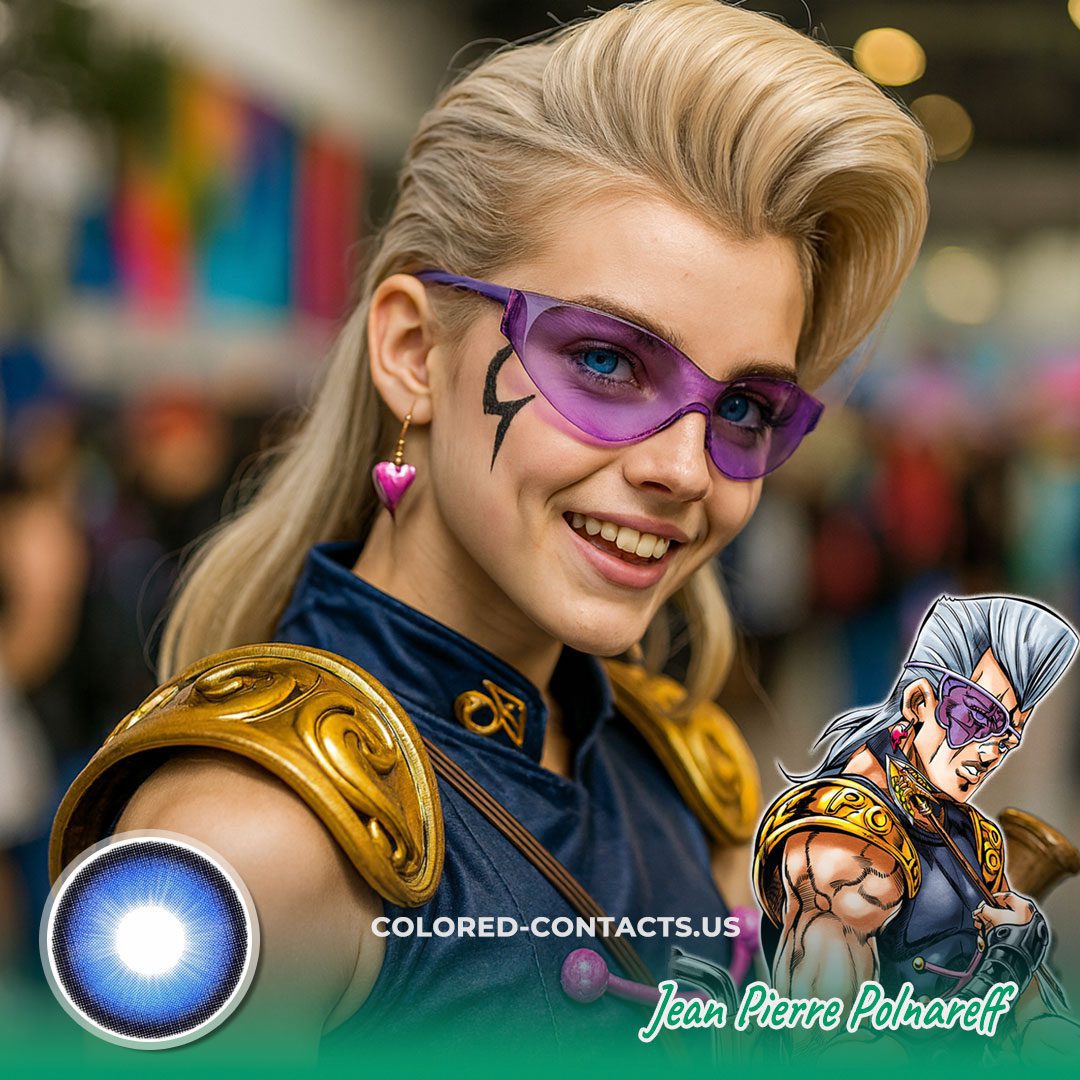 Jean Pierre Polnareff Cosplay Contact Lenses - image 1