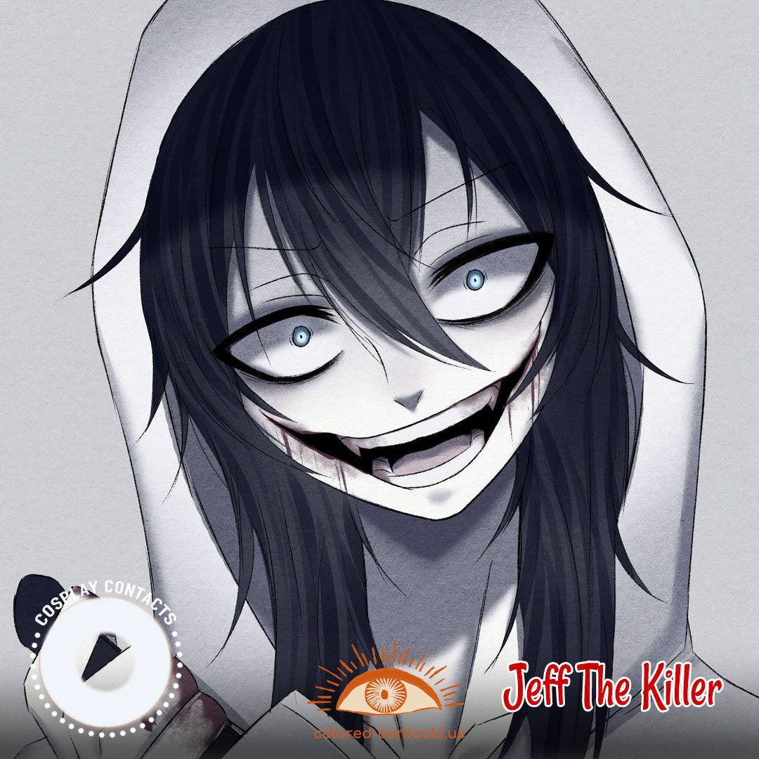 Jeff The Killer Cosplay Contact Lenses - image 1