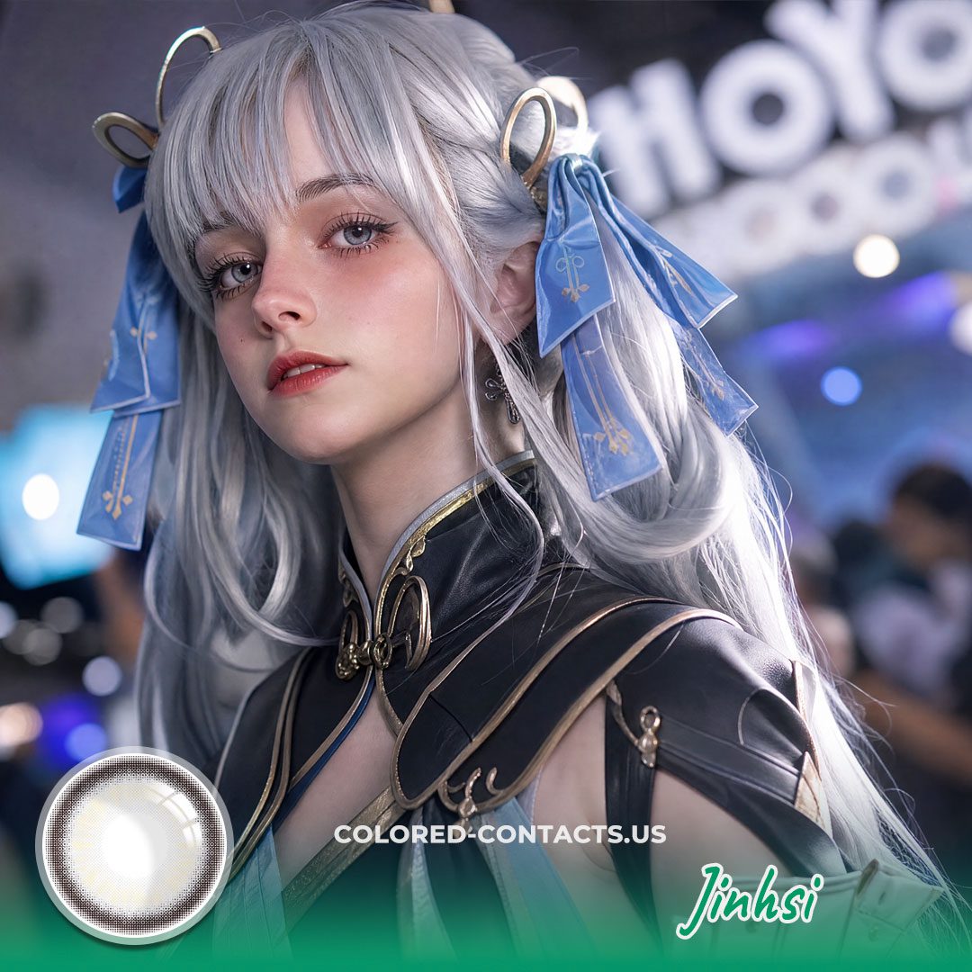 WuWa: Jinhsi Cosplay Contact Lenses - image 1