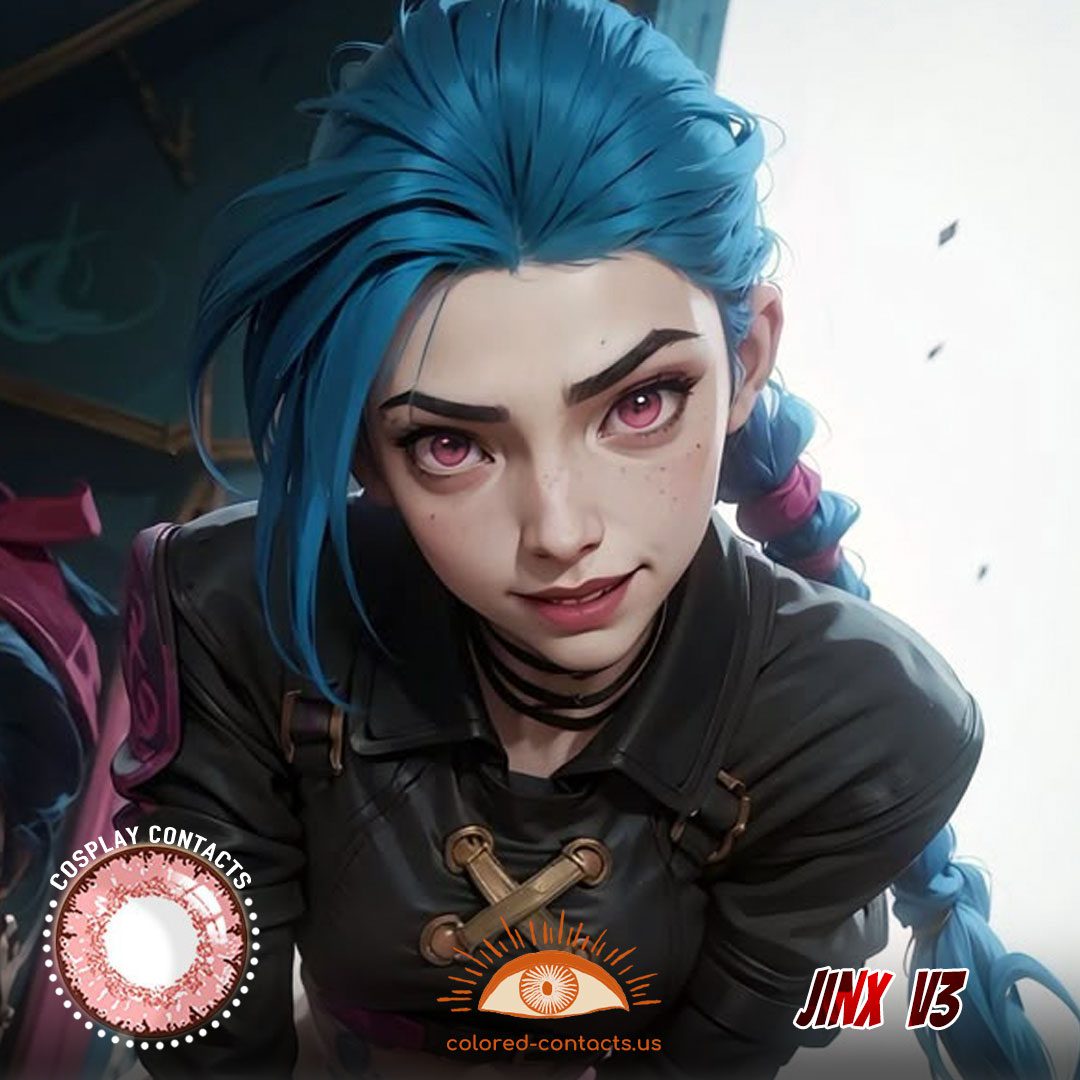 Jinx Cosplay Contact Lenses - thumbnail 4