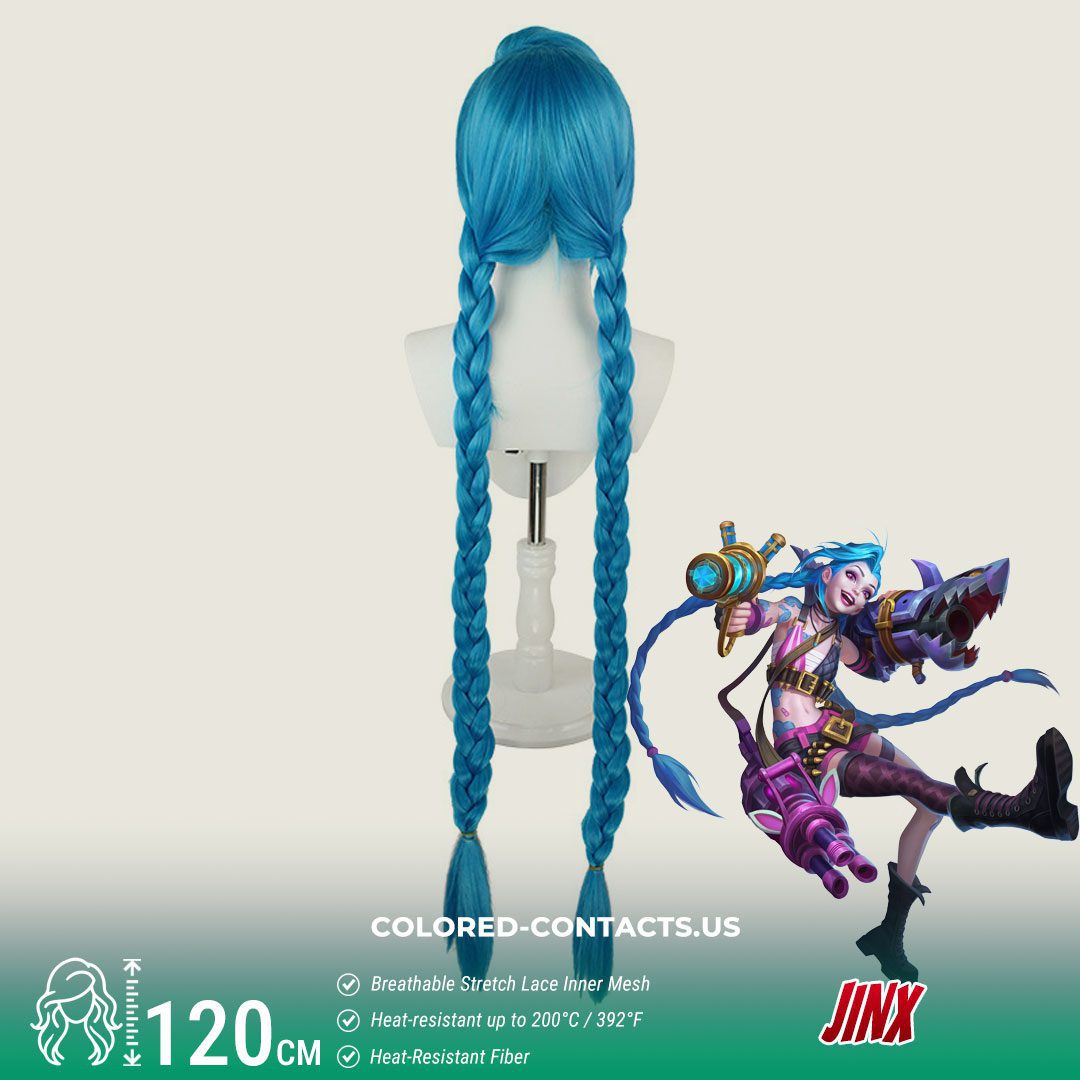 Jinx Cosplay Wig - thumbnail 2