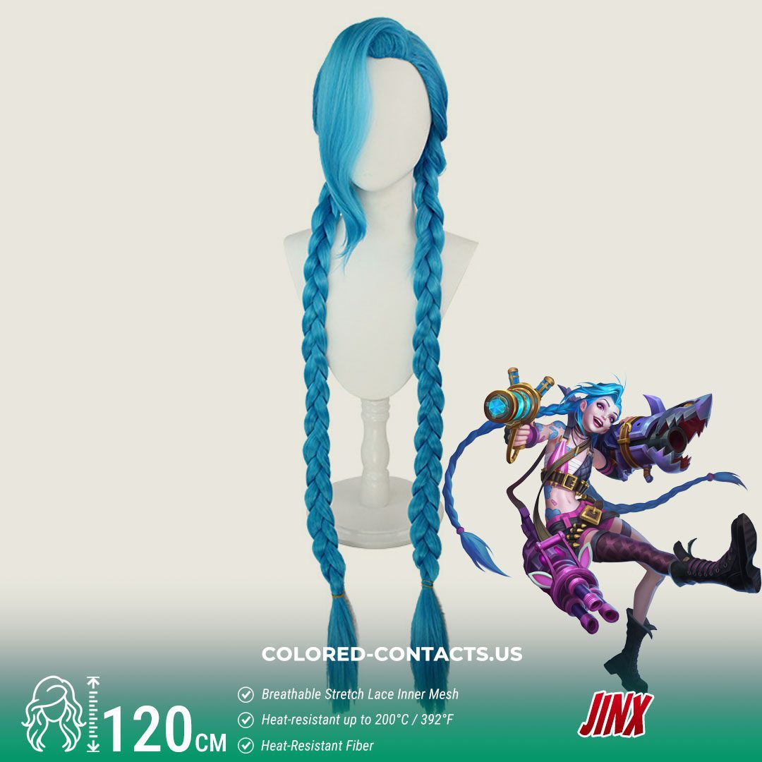 Jinx Cosplay Wig - image 1