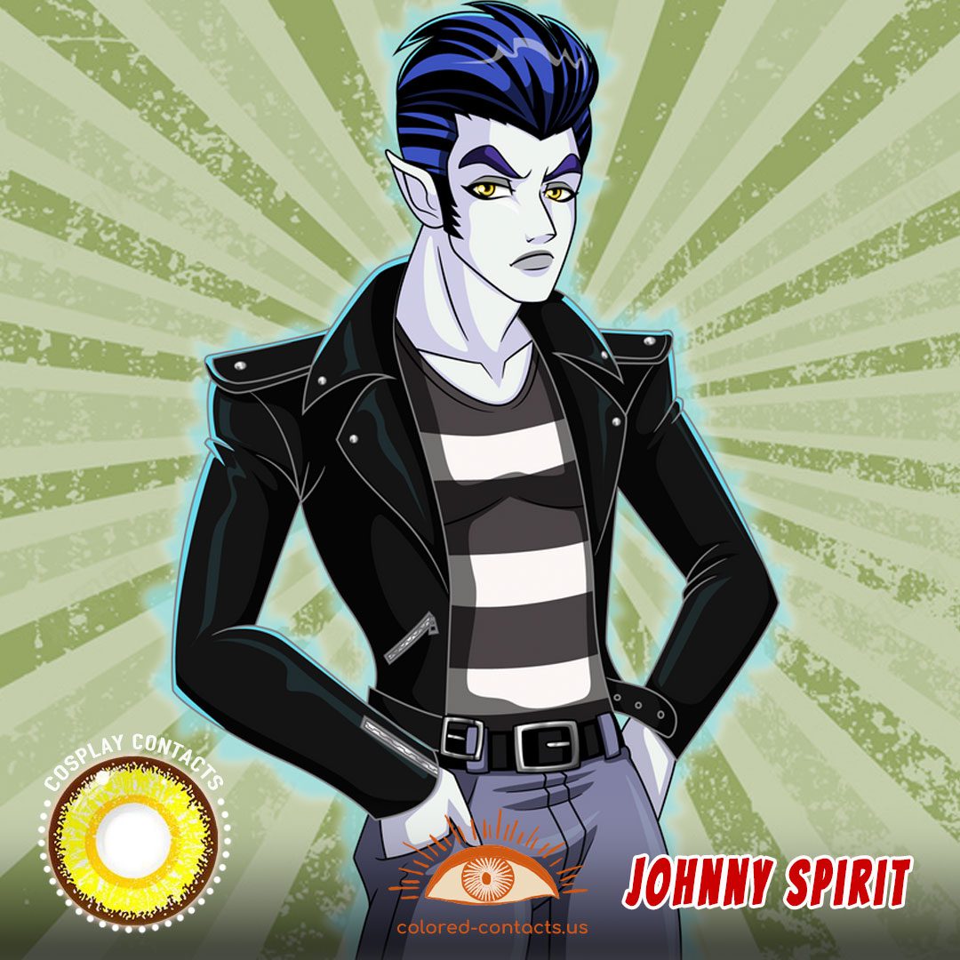 Monster High : Johnny Spirit Cosplay Contact Lenses - image 1