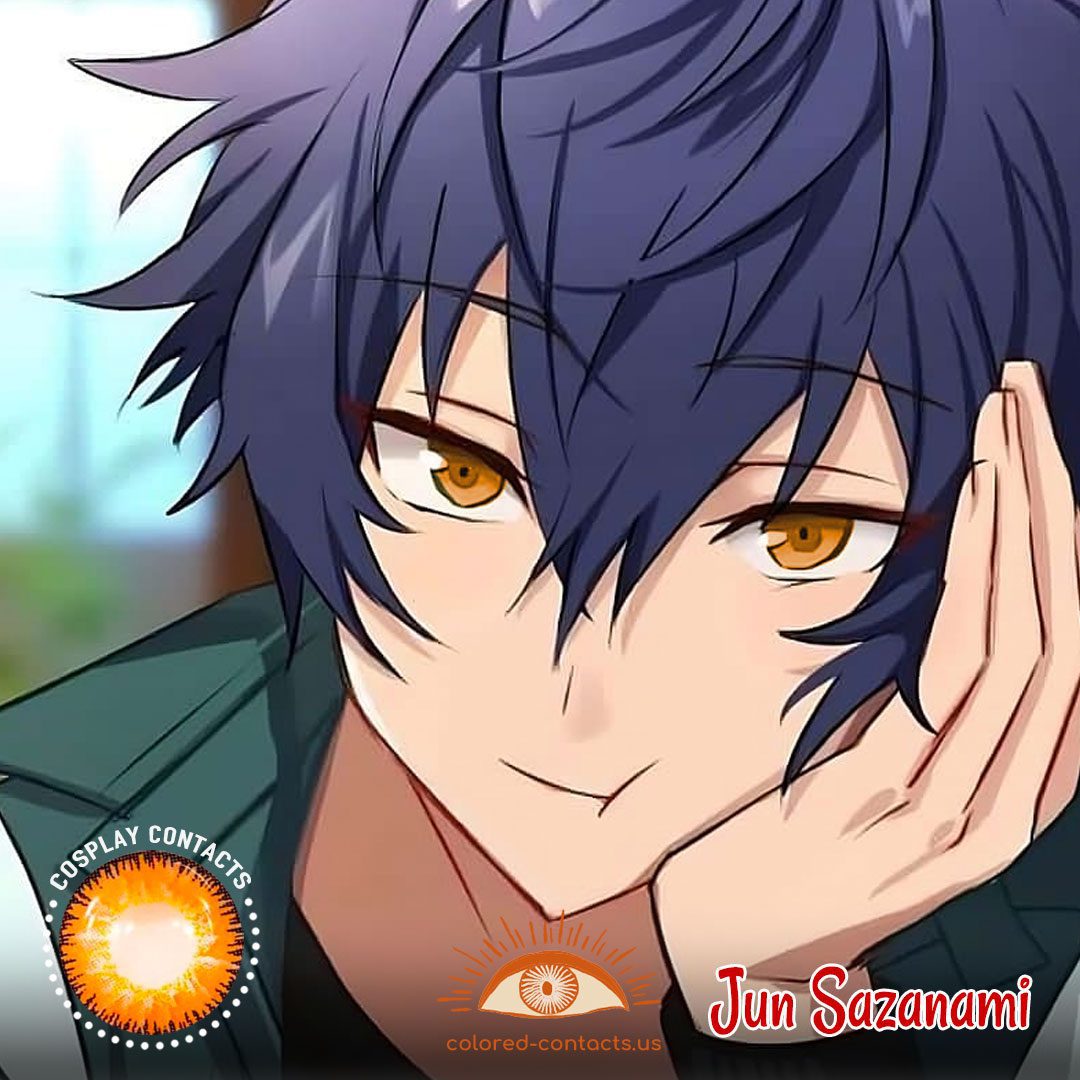 Jun Sazanami Cosplay Contact Lenses - image 1