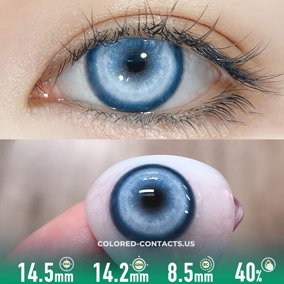 KOL Legend Light Blue Colored Contacts - image 1