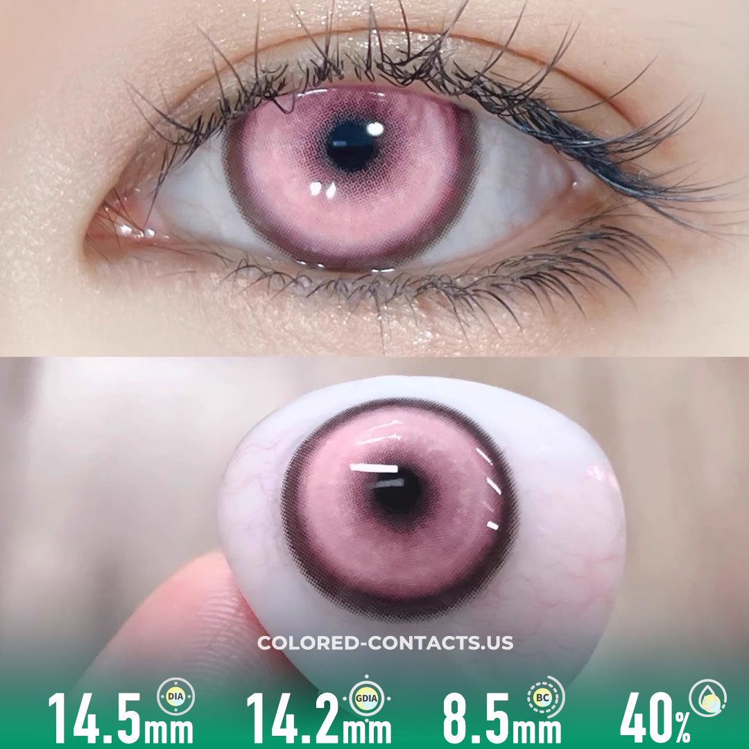 KOL Legend Pink Colored Contacts - image 1