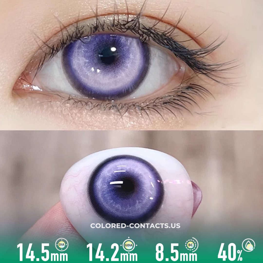 KOL Legend Purple Colored Contacts - image 1