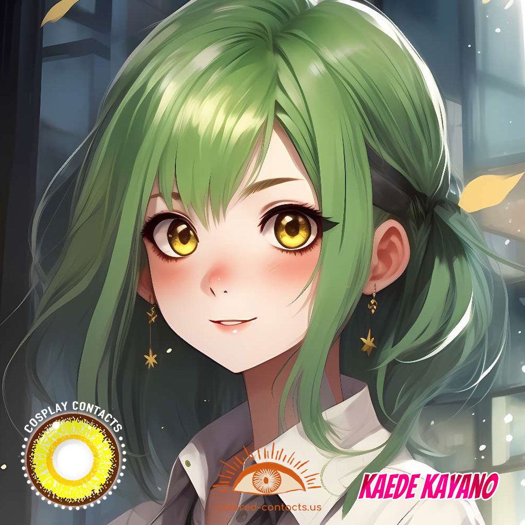 Kaede Kayano Cosplay Contact Lenses - image 1