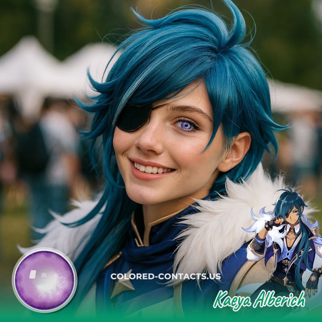 Kaeya Alberich Cosplay Contact Lenses - image 1