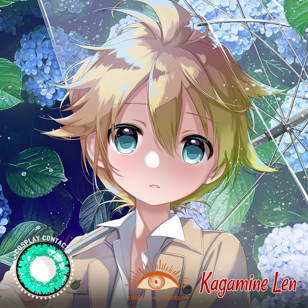 Vocaloid: Kagamine Len Cosplay Contact Lenses - image 1