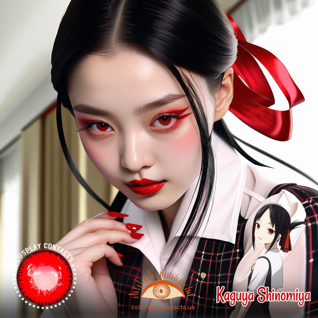 Love Is War: Kaguya Shinomiya Cosplay Contact Lenses - image 1