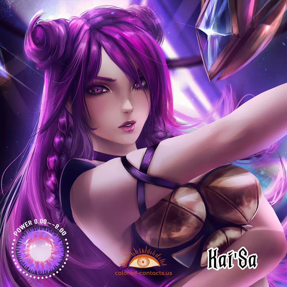 Kai'Sa Cosplay Contact Lenses - image 1