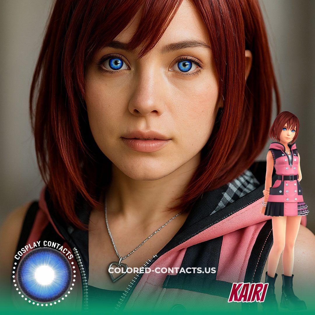 Kingdom Hearts: Kairi Cosplay Contact Lenses - image 1