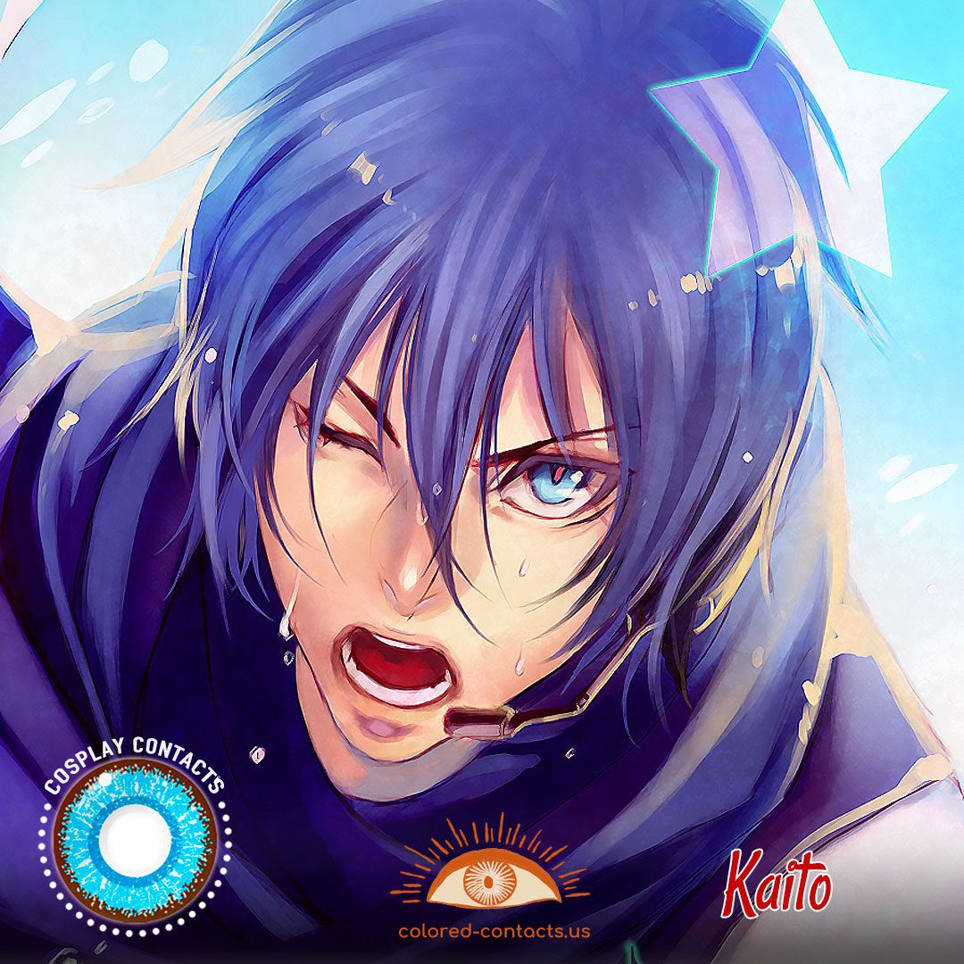 Vocaloid: Kaito Cosplay Contact Lenses - image 1