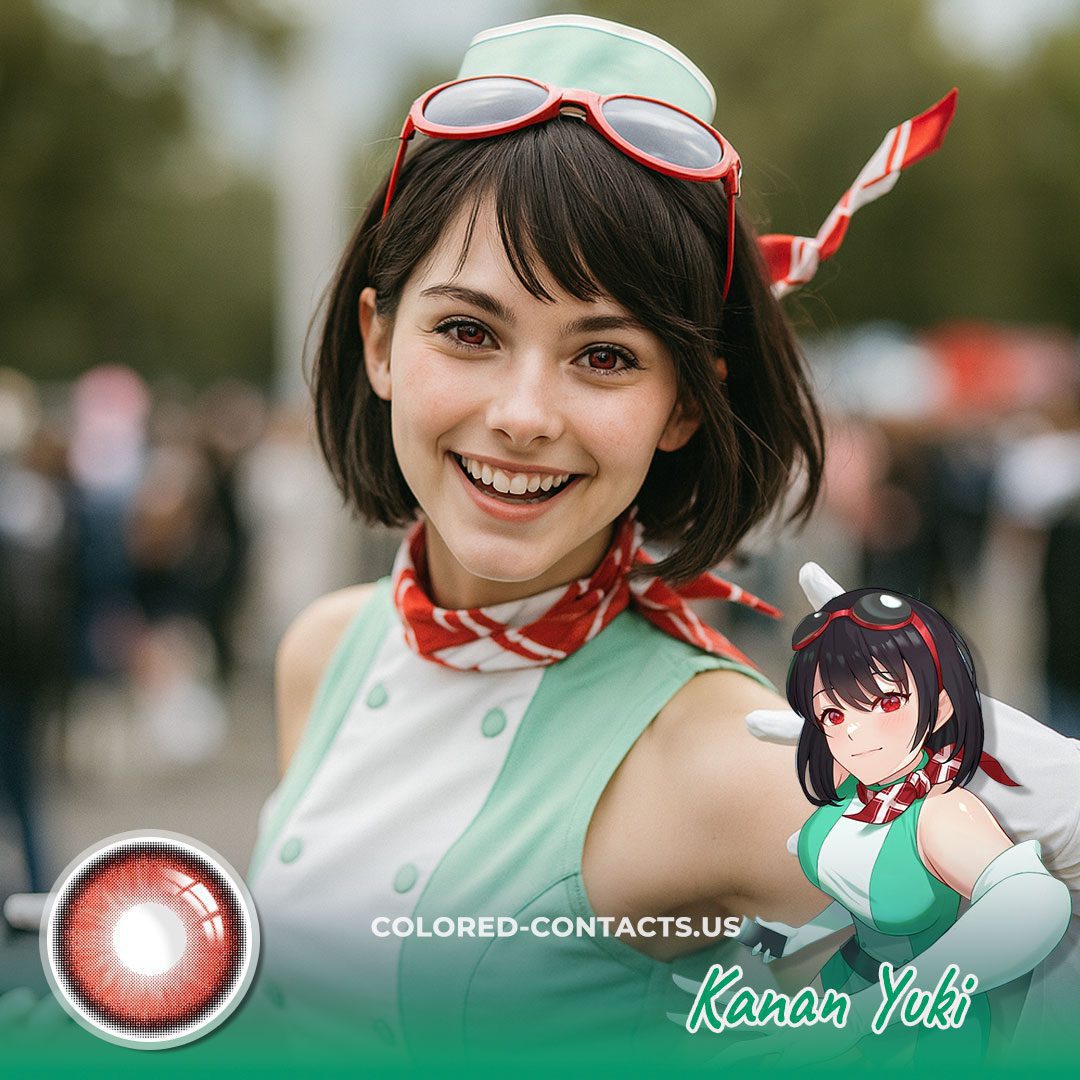 Kanan Yuki Cosplay Contact Lenses - image 1