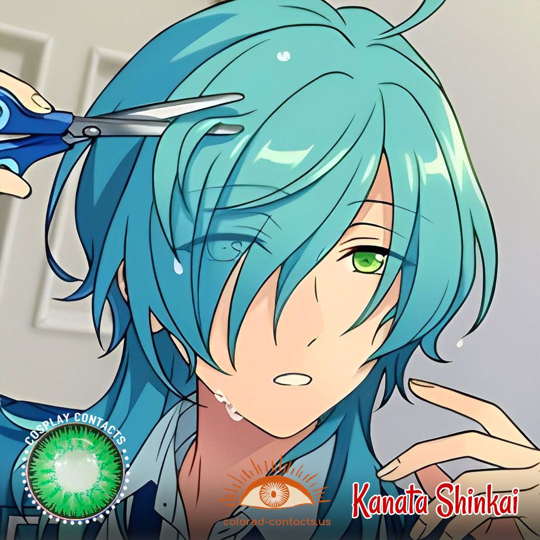 Kanata Shinkai Cosplay Contact Lenses - image 1