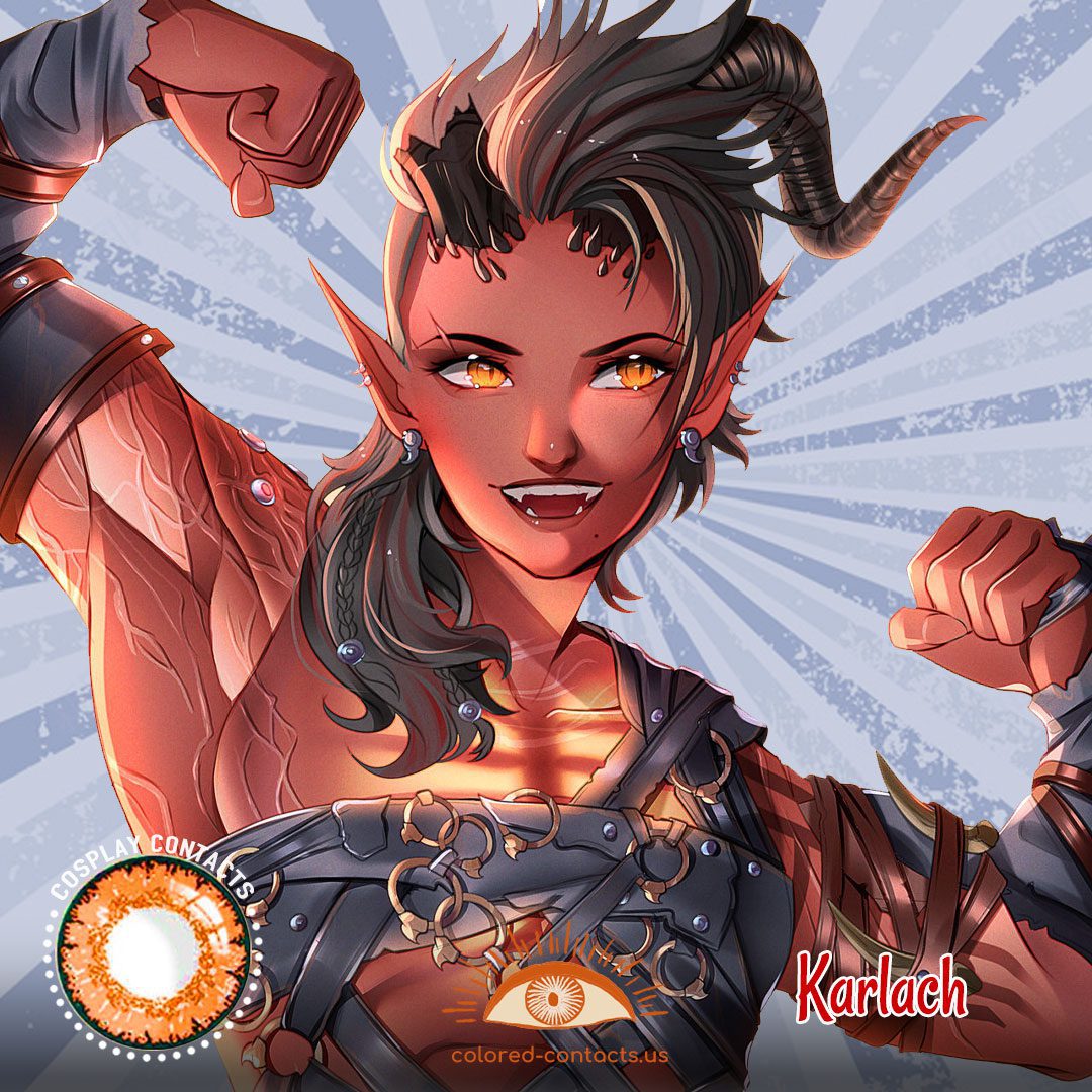 Karlach Cosplay Contact Lenses - image 1