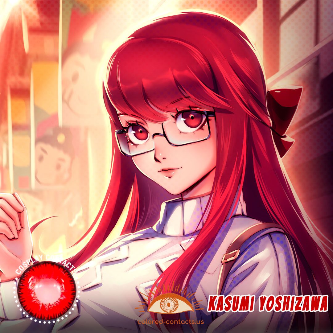Persona 5 : Kasumi Yoshizawa Cosplay Contact Lenses - image 1